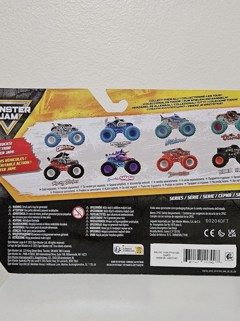 2026 Monster Jam 2- Pack Megalodon Vs Octon8er Series 35